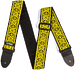 Ремень для гитары Dunlop D6702YE Jacquard Fillmore Yellow