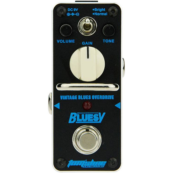 Педаль эффектов Tomsline ABY-3 BLUESY Vintage Blues Overdrive артикул 292797Si-1