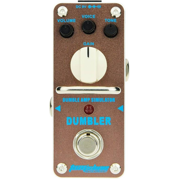 Педаль эффектов Tomsline ADR-3 DUMBLER Dumble Amp Simulator артикул 292802Si-1