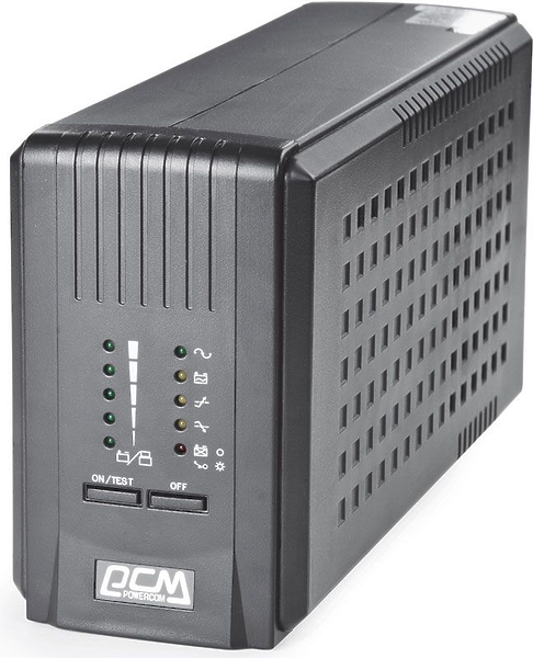 Блок бесперебойного питания Powercom Smart King Pro SPT-700-II Black артикул 268138Si-1
