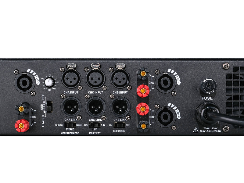 Усилитель мощности L Audio TM-3800 артикул 331374Si-1 фото 3