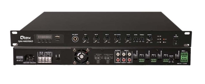 Микшер-усилитель Qtex QAA MA500AD артикул 319142Si-1