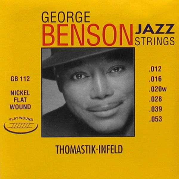Струны для акустической гитары Thomastik GB112 George Benson Jazz артикул 332656Si-1
