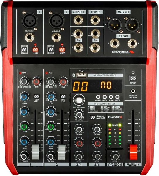 Микшер Proel PLAYMIX6 артикул 309223Si-1