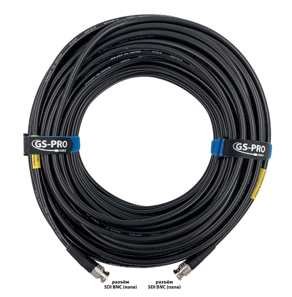 Кабель закладной/инсталляционный GS-PRO 12G SDI BNC-BNC 50 метров артикул 313827Si-1