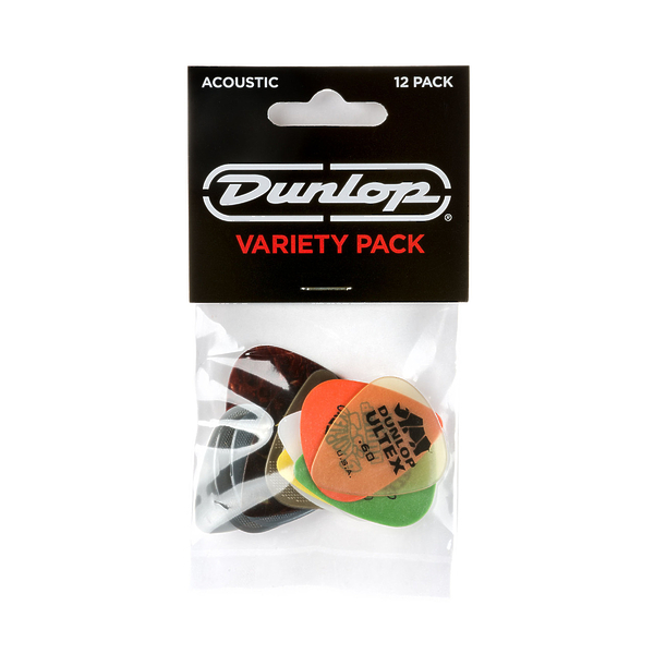 Медиаторы Dunlop PVP112 Variety Acoustic (12 шт) артикул 319732Si-1