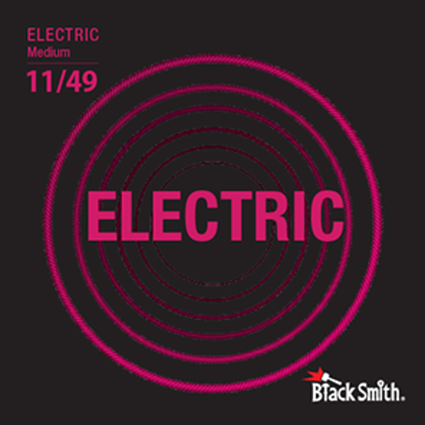 Струны для электрогитары BlackSmith Electric Medium 11/49 артикул 307621Si-1