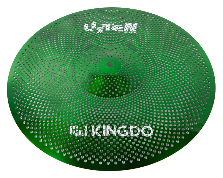 Комплект тарелок KINGDO LOW VOLUME SET 14"+16"+18"+20" GREEN артикул 320601Si-1 фото 5