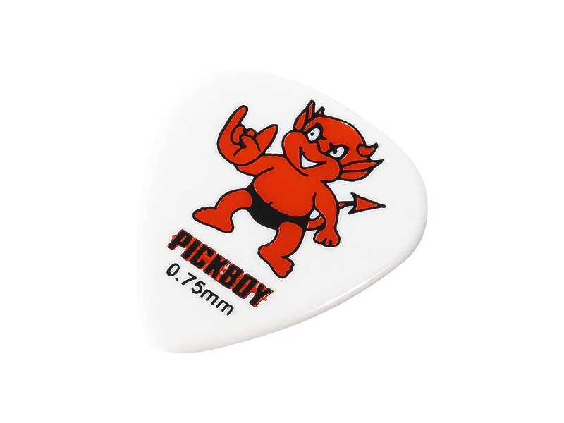 Медиаторы Pickboy Celltex Red Devil GP-211-6/075 (50 шт) артикул 332346Si-1 фото 4