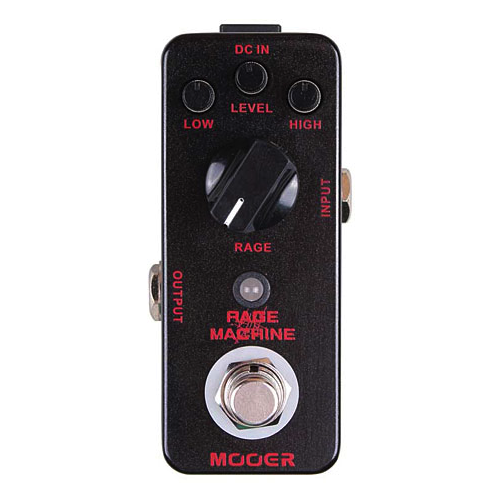 Мини-педаль Metal Distortion Mooer Rage Machine артикул 229858Si-1