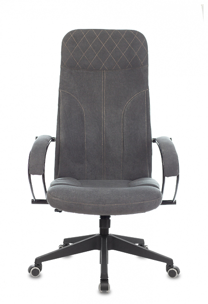 Кресло Бюрократ CH-608/FABRIC-DGREY (Office chair CH-608Fabric dark grey Alfa 44 cross plastic) артикул 263313Si-1 фото 3