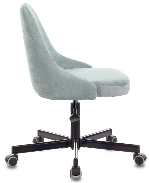 Кресло Бюрократ CH-340M/LT-28 (Office chair CH-340M grey/l.blue Light-28 cross metal) артикул 263390Si-1 фото 4