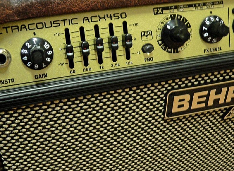 Комбо усилитель Behringer ACX450 артикул 121728Si-1 фото 6