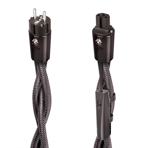 Сетевой кабель AudioQuest Dragon High-Current C15 3.0m артикул 235694Si-1