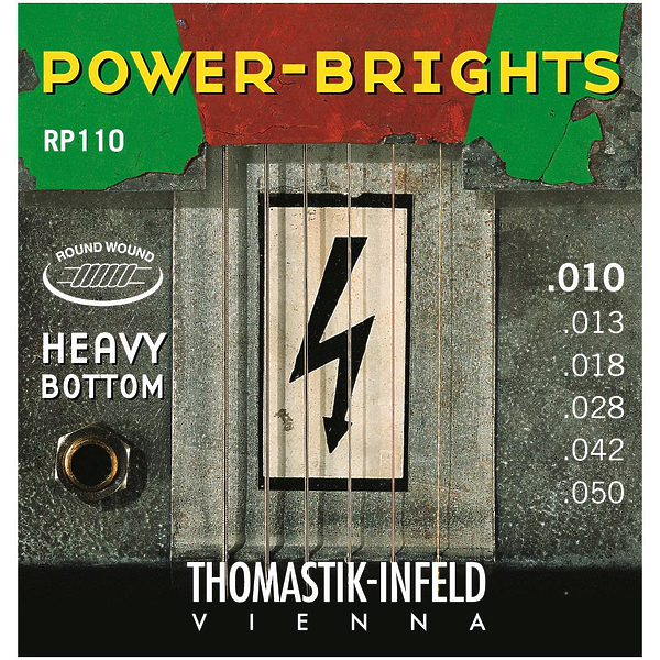 Струны для электрогитары Thomastik Power-Brights RP110 артикул 291480Si-1