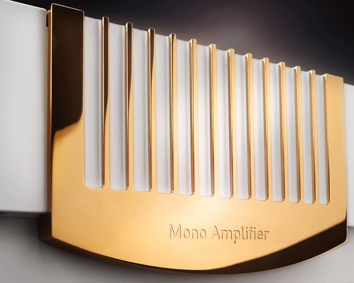 Усилитель мощности MBL N15 white/gold артикул 165210Si-1 фото 4