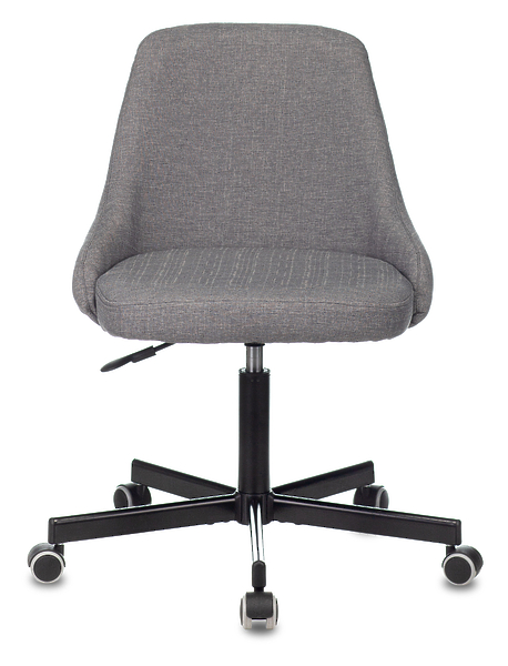 Кресло Бюрократ CH-340M/404SLATE (Office chair CH-340M grey 38-404 cross metal) артикул 263371Si-1 фото 3