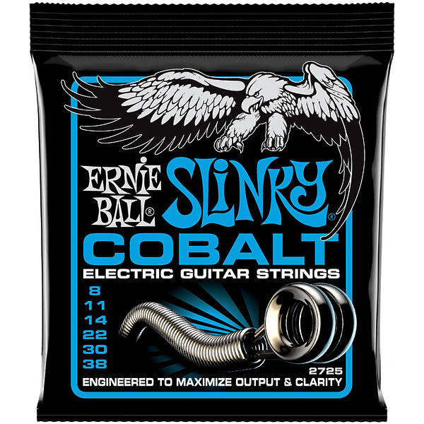 Струны для электрогитары Ernie Ball 2725 Cobalt Extra Slinky артикул 291363Si-1