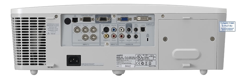 Проектор Sanyo PLC-XM100L (без объектива) артикул 243607Si-1 фото 4