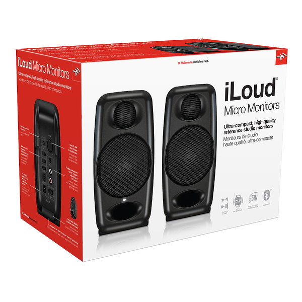 Студийные мониторы IK Multimedia iLoud Micro Monitor артикул 180304Si-1 фото 67