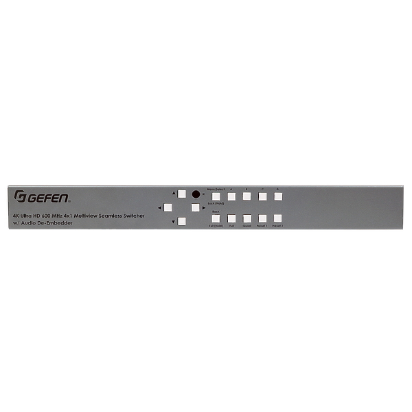 Бесподрывный коммутатор/мультивьювер Gefen EXT-UHD600A-MVSL-41 артикул 198900Si-1