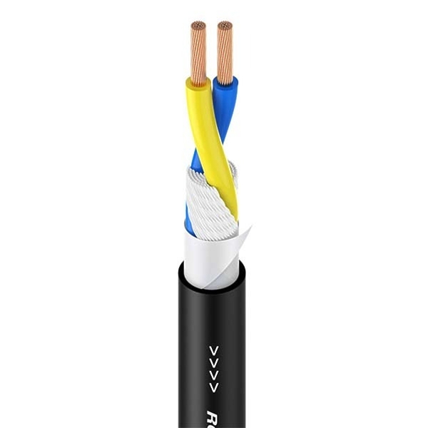 Кабель для громкоговорителей Roxtone SC020F/100 Black артикул 324800Si-1