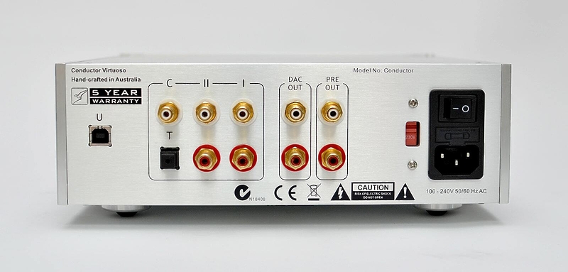 Усилитель для наушников Burson Audio Conductor V2 silver артикул 208402Si-1 фото 3