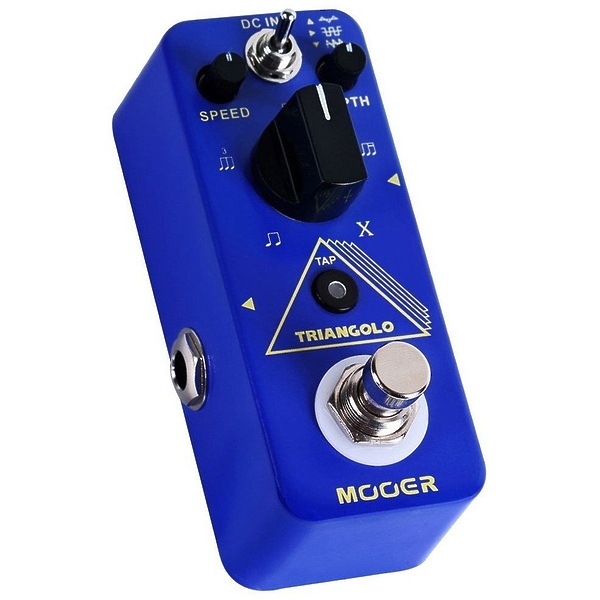 Мультирежимная Мини-педаль Tremolo Mooer Triangolo артикул 229861Si-1