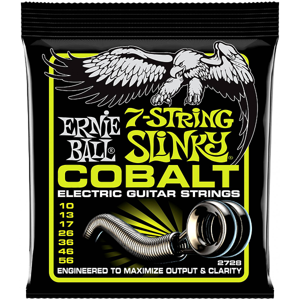 Струны для электрогитары Ernie Ball 2728 Cobalt Regular Slinky артикул 291366Si-1
