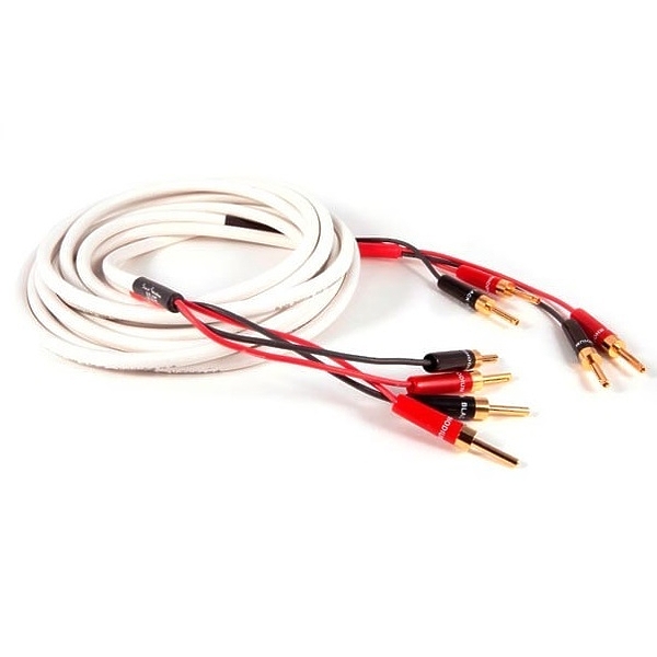 Акустический кабель Black Rhodium JIVE x2 1,5m banan white артикул 186337Si-1