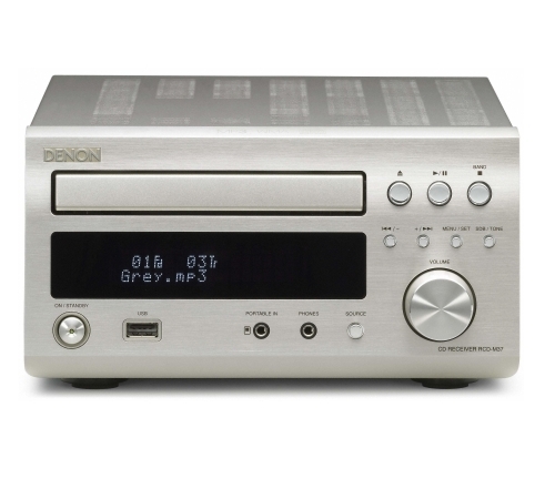 Стереоусилитель Denon RCD-M37 Prem silver артикул 326313FV-1
