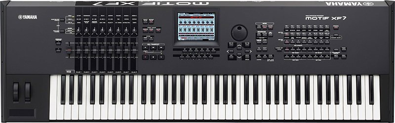 Клавишный инструмент Yamaha MOTIFXF7 артикул 136529Si-1