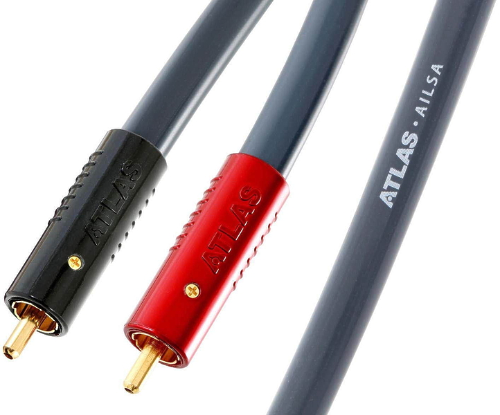 Межкомпонентный кабель Atlas Ailsa Achromatic RCA - 0.50m артикул 244103Si-1