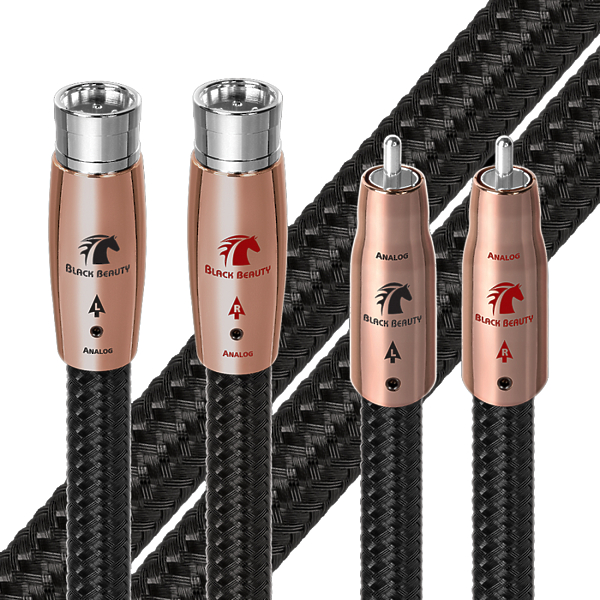 Кабель межблочный аудио AudioQuest Black Beauty RCA-RCA 1 м артикул 297120Si-1 фото 8