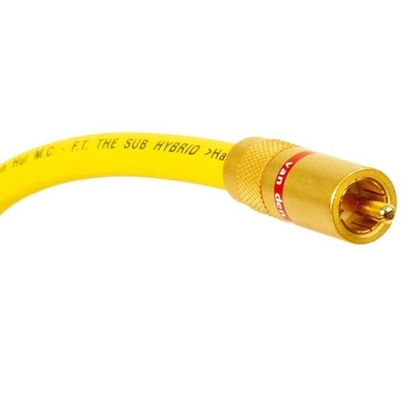 Кабель межблочный аудио Van Den Hul Sub Hybrid single RCA 1.0m артикул 144168Si-1