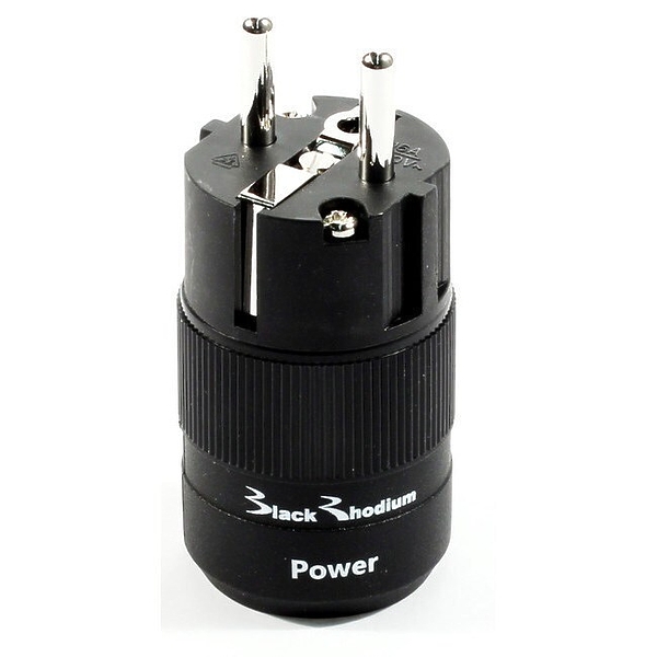 Разъем Black Rhodium Rhodium Plated Schuko Plug артикул 196659Si-1