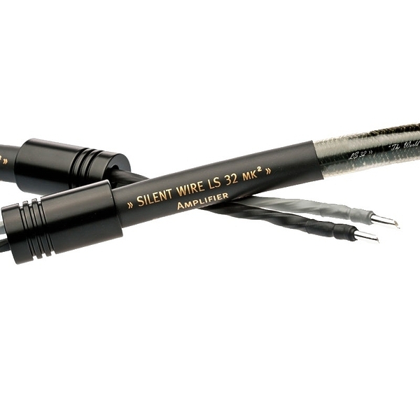 Акустический кабель Silent Wire LS32 Speaker Cable mk2, black, 32x0,5mm2 (2x2,5m) Bi-Wire артикул 157542Si-1