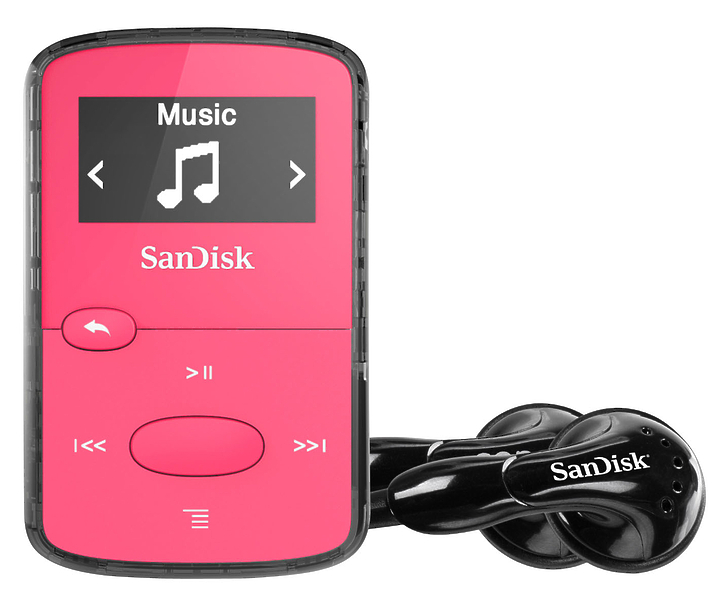 Плеер Sandisk Sansa Clip JAM 8 GB, pink артикул 137006Si-1 фото 5