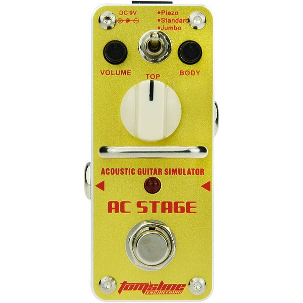 Педаль эффектов Tomsline AAS-3 AC STAGE Acoustic Guitar Simulator артикул 292790Si-1