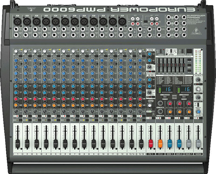 Микшерный пульт Behringer PMP6000 артикул 126991Si-1