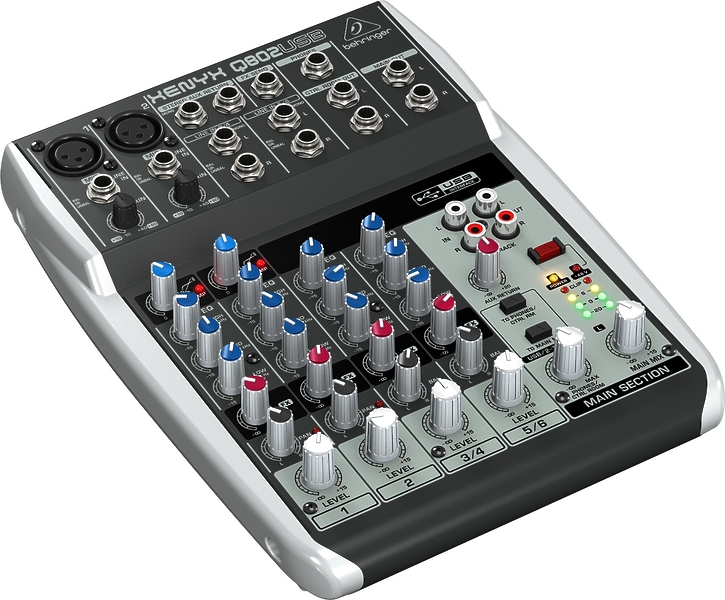 Микшерный пульт Behringer Q802USB артикул 106684Si-1 фото 6
