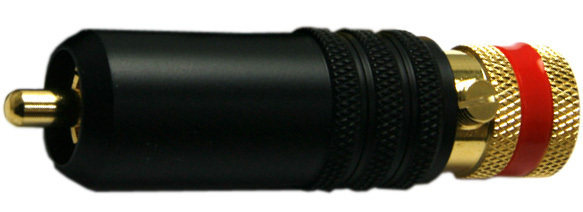 Разъем AudioToys RC-1005G RCA red артикул 135327Si-1