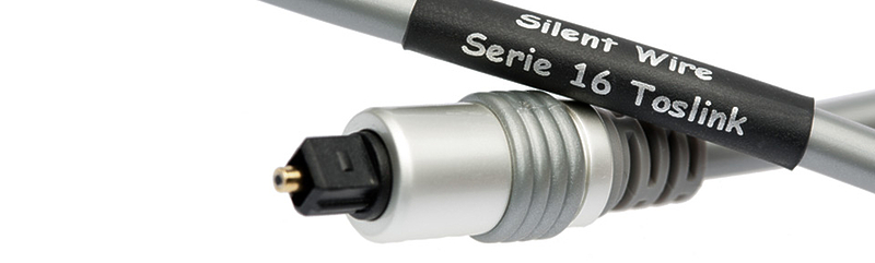 Кабель межблочный аудио Silent Wire Series 16 Optical, Toslink 0.5m артикул 133027Si-1