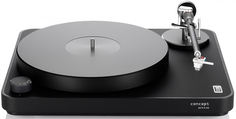 Проигрыватель винила Clearaudio Concept Active MC/S Black/Black артикул 205584Si-1