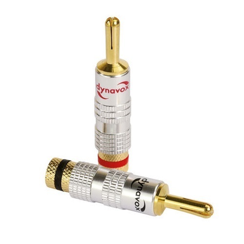 Разъем Dynavox Banana red/black (207527) артикул 189807Si-1 в интернет-магазине «HiFiRussia»