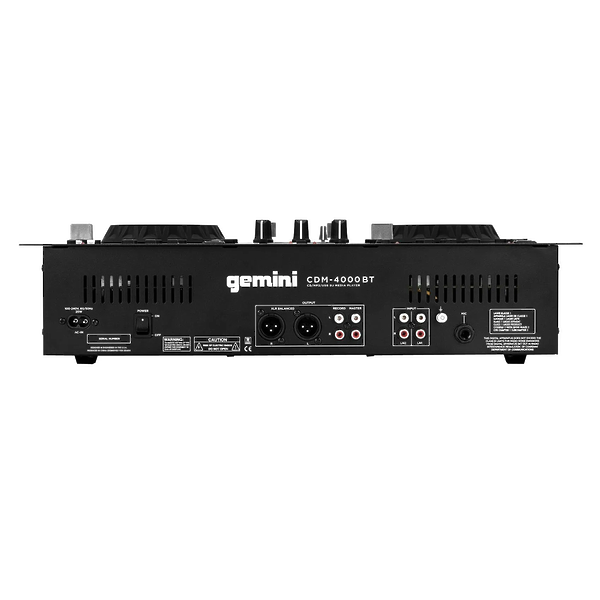 DJ-контроллер Gemini CDM-4000BT артикул 271545Si-1 фото 6