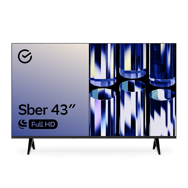 LED телевизор Sber SDX 43F2120B артикул 296298Si-1