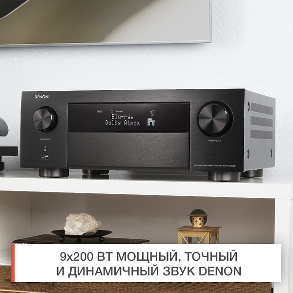 AV ресивер Denon AVR-X4500H Silver артикул 181422Si-1 фото 10