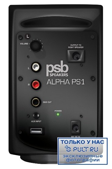 Акустическая система PSB Alpha PS1 Black артикул 434422FV-1 фото 3