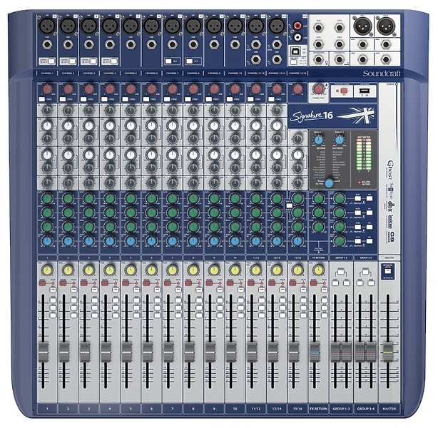 Микшерный пульт Soundcraft Signature 16 артикул 127052Si-1